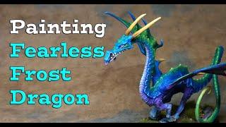 Painting Ral Partha Fearless Fantasy Dragon - Old School Miniature Painting