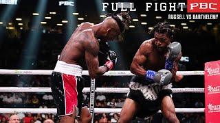 Russell vs Barthelemy FULL FIGHT: July 30, 2022 | PBC on Showtime