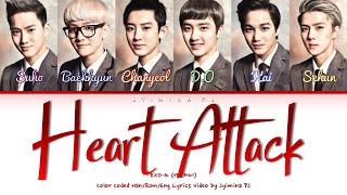 EXO-K (엑소케이) - 'Heart Attack' Lyrics (Color Coded_Han_Rom_Eng)