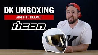 @iconmotosports  Airflite Helmet | DK Unboxes