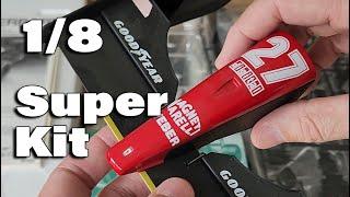 Ferrari by Rosso in 1/8 Scale - what's inside this huge kit?