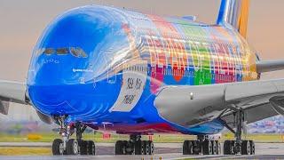 20 HEAVY Aircraft TAKEOFFS from UP CLOSE | A380 B747 A350 | Melbourne Airport Plane Spotting