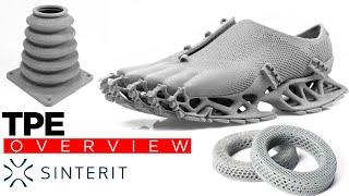 Sinterit TPE - Durable, Flexible Material For Gaskets, Shock Absorbers, Skin Touch - Vision Miner