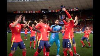 EURO 2024 Spain vs England | Spain Celebration of Champion