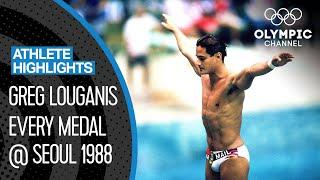 The greatest diver of all-time? Greg Louganis at Seoul 1988  | Athlete Highlights