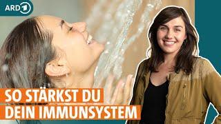 Meine Kneipp-Kur: Gesichtsguss stärkt das Immunsystem | ARD GESUND