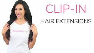 Clip-in Hair Extensions | Canada Hair ™