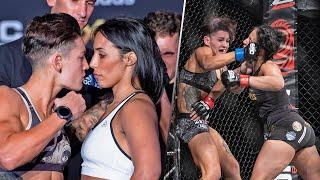 One Of The Craziest Women's MMA Fights In EFC History! Lino vs. Zouak