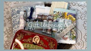 [Gift Unboxing] 크리스마스 이브에 도착한 귀한 선물 #빈티지다꾸 #소중한선물 #scrapbooking #souljournal