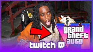 Kai Cenat INTERRUPTED by Rockstar Games LIVE On Stream?! GTA 6 Collaboration Rumors!