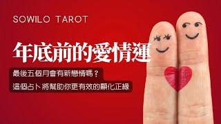 《新戀情即將到來》年底前的愛情運勢｜不完美講師Sowilo