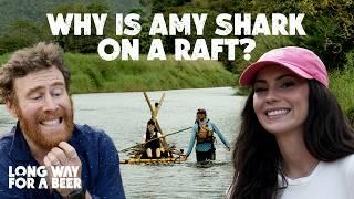 Beau Miles builds a raft for Amy Shark