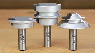 3 Great Joinery Router Bits for Drawers, Corners & Much More!