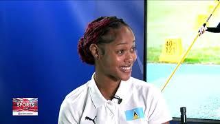 St. Lucia's  Naya Jules shares her sporting journey with Winners TV.