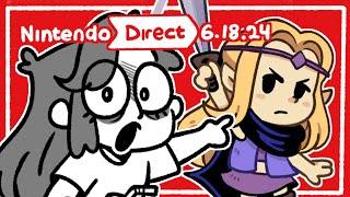 DawN reacts to Nintendo Direct 6-18-24!