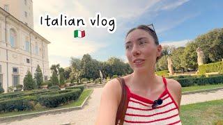 Italian vlog: una passeggiata a Villa Borghese, libri che ho letto, chiacchiere (Sub)