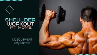 Easy Shoulder Workout At Home | For Beginners | No Equipment | Fitness For Life