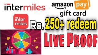 intermiles redeem problem solve | intermiles app new amazon gift voucher offer | 2020