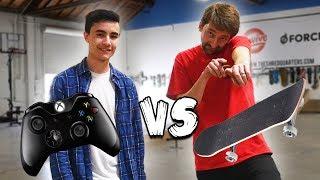 ZEXY VS AARON KYRO | SKATE 3 VS SKATEBOARDING