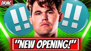 Magnus Carlsen SHOCKS Chess World w/ NEW OPENING! (Ft. Jordan Van Foreest!) || Magnus New Opening!