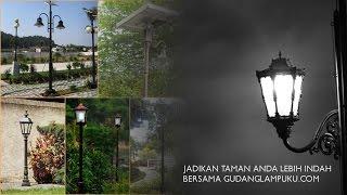 Tiang Lampu Taman PJU Antik