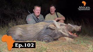 Some fishing, an impala and a monster bushpig. Africa's Sportsman Show Ep. 102