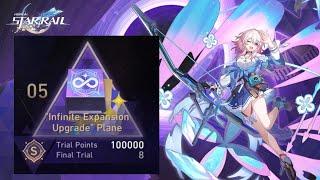 FREEZE for 100k points clear Planar Infinity Day 5 | Honkai Star Rail