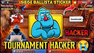 Castle Crush | I lost to a Hacker in the Tournament Round 8 | Castle Crush Siege Ballista Sticker