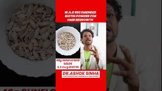 Hair Regrowth By Biotin Powder | Hair Growth | Hair Loss | Hair Fall | Baldness | Adon Hair Care |