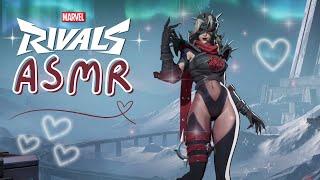 ASMR | marvel rivals invisible woman gameplay  (whispered facts about marvel characters) ‎₊˚₊