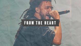 J Cole type beat "From The Heart"