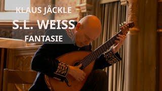 Silvius Leopold Weiss: Fantasie, Klaus Jäckle - lute-guitar