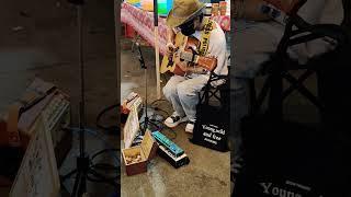 Guitar On The Street Philippines  #guitarman #guitar #instrument #nightmarket #philippines