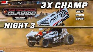 MCFADDEN MAKES IT 3 - Grand Annual Sprintcar Classic Night 3 2025