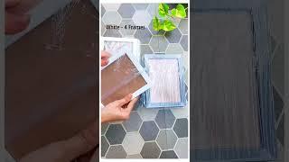 Meesho photo frames/home decor haul 2022/meesho home decor unboxing/wall photo frames #shorts