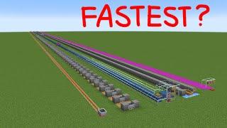 fastest way to travel in minecraft