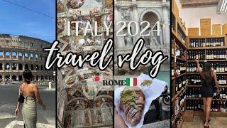 ROME, ITALY| colosseum, trevi fountain, vatican, sistine chapel, trastevere | travel Vlog 2024