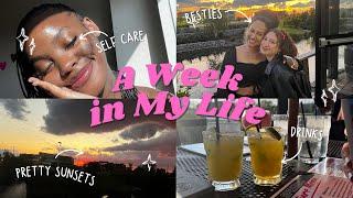 VLOG 7| A few days in my life| Becoming a 5am girlie+ self care+ Dinner with friends.