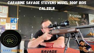 Excellente carabine en 22lr pour son prix ! Savage 300f bois