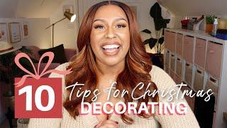 10 TIPS FOR CHRISTMAS DECORATING! | @TheHeartsandcake90