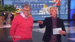 Milyarder Bill Gates bakkal fiyatları tahmin ediyor. Ellen show (Türkçe Altyazılı)