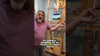 How to create more of a centre of interest in your painting.