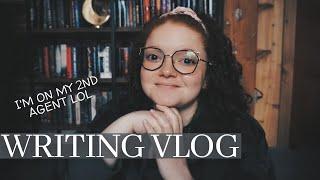 so... i have a new agent! // writing vlog