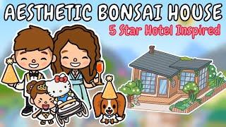 Aesthetic Bonsai Building Makeover  Toca Boca House Ideas  TOCA GIRLZ