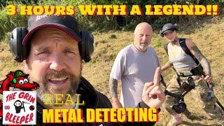 SHE BEAT THE LEGEND THAT IS BOB AGAIN !! Real metal detecting uk