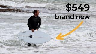 Testing the world's most affordable twin fin surfboard | MC Dark Water Dagger Review