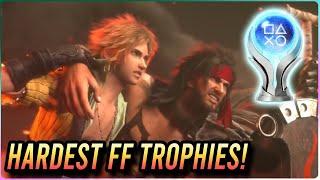 5 HARDEST Final Fantasy Games to Platinum Trophy!