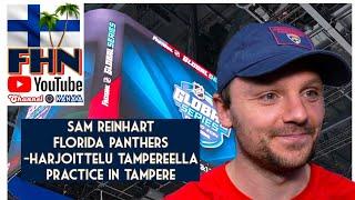 Sam Reinhart: Florida Panthers Tampereella — Florida Panthers in Tampere, Finland