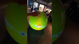 Intertactive Touch screen Globe at the Halifax Discovery Centre #Viral #earth #science #fyp #viral