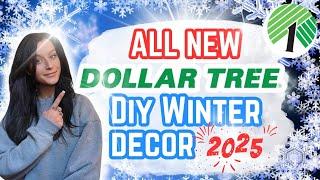 *NEW 2025* Quick and easy Dollar Tree DIY Winter Decor (THAT DON'T LOOK CHEAP)